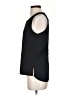 Trouve 100% Polyester Black Sleeveless Top Size S - photo 5