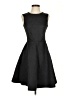 Halogen Houndstooth Black Cocktail Dress Size 4 - photo 1