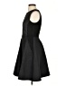 Halogen Houndstooth Black Cocktail Dress Size 4 - photo 5