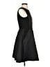 Halogen Houndstooth Black Cocktail Dress Size 4 - photo 4