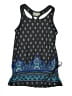 Athleta Paisley Black Blue Swimsuit Top Size XXS - photo 1