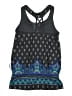 Athleta Paisley Black Blue Swimsuit Top Size XXS - photo 2