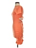 Shein Orange Cocktail Dress Size 2 - photo 5