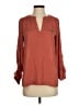 My Michelle 100% Polyester Brown 3/4 Sleeve Blouse Size S - photo 1