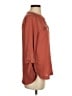 My Michelle 100% Polyester Brown 3/4 Sleeve Blouse Size S - photo 4