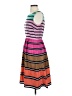 Donna Ricco 100% Polyester Stripes Pink Casual Dress Size 4 - photo 5