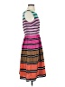 Donna Ricco 100% Polyester Stripes Pink Casual Dress Size 4 - photo 4