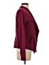 Caslon 100% Cotton Burgundy Blazer Size S - photo 4