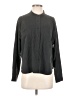 Everlane 100% Silk Solid Gray Blouse Size 4 - photo 1