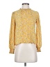 Zara Yellow Long Sleeve Blouse Size XS - photo 1