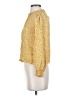 Zara Yellow Long Sleeve Blouse Size XS - photo 5