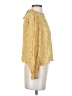 Zara Yellow Long Sleeve Blouse Size XS - photo 4