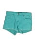 STS Blue Teal Denim Shorts Size 3 - photo 1