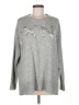 DKNY 100% Acrylic Silver Pullover Sweater Size M - photo 1