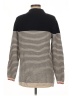 Tabitha Webb Stripes Black Wool Pullover Sweater Size L - photo 2