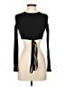 Zara Black Long Sleeve Top Size S - photo 1