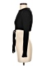 Zara Black Long Sleeve Top Size S - photo 5