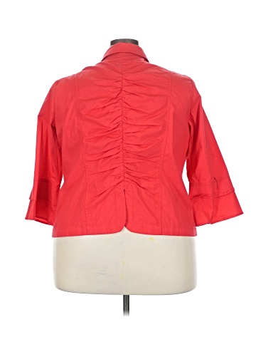 G.I.L.I. 3/4 Sleeve Button-Down Shirt (view 2)