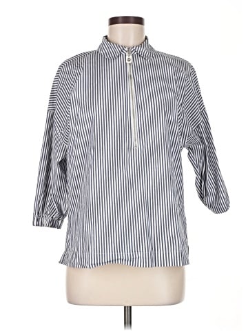 MICHAEL Michael Kors 3/4 Sleeve Button-Down Shirt (view 1)
