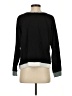 Monrow Color Block Black Pullover Sweater Size XS - photo 2