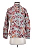 Assorted Brands 100% Cotton Paisley Teal Long Sleeve Blouse Size S - photo 1