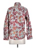 Assorted Brands 100% Cotton Paisley Teal Long Sleeve Blouse Size S - photo 2