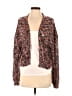 Cotton On 100% Acrylic Tweed Red Cardigan Size XS - photo 1