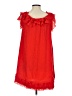Sisley 100% Polyester Red Cocktail Dress Size S - photo 2
