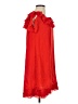 Sisley 100% Polyester Red Cocktail Dress Size S - photo 4