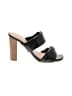Bamboo Black Sandals Size 7 - photo 1