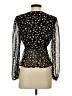 Mi ami 100% Polyester Black Long Sleeve Blouse Size XS - photo 2