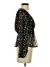 Mi ami 100% Polyester Black Long Sleeve Blouse Size XS - photo 4