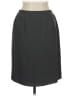 Karen Scott 100% Polyester Solid Gray Formal Skirt Size 8 - photo 1