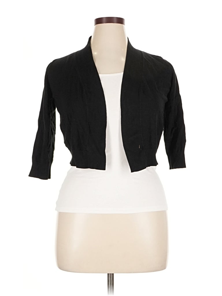 Pre-owned Cielo Cardigan Sweater In Black