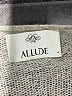 Allude Metallic Ivory Cardigan Size L - photo 7