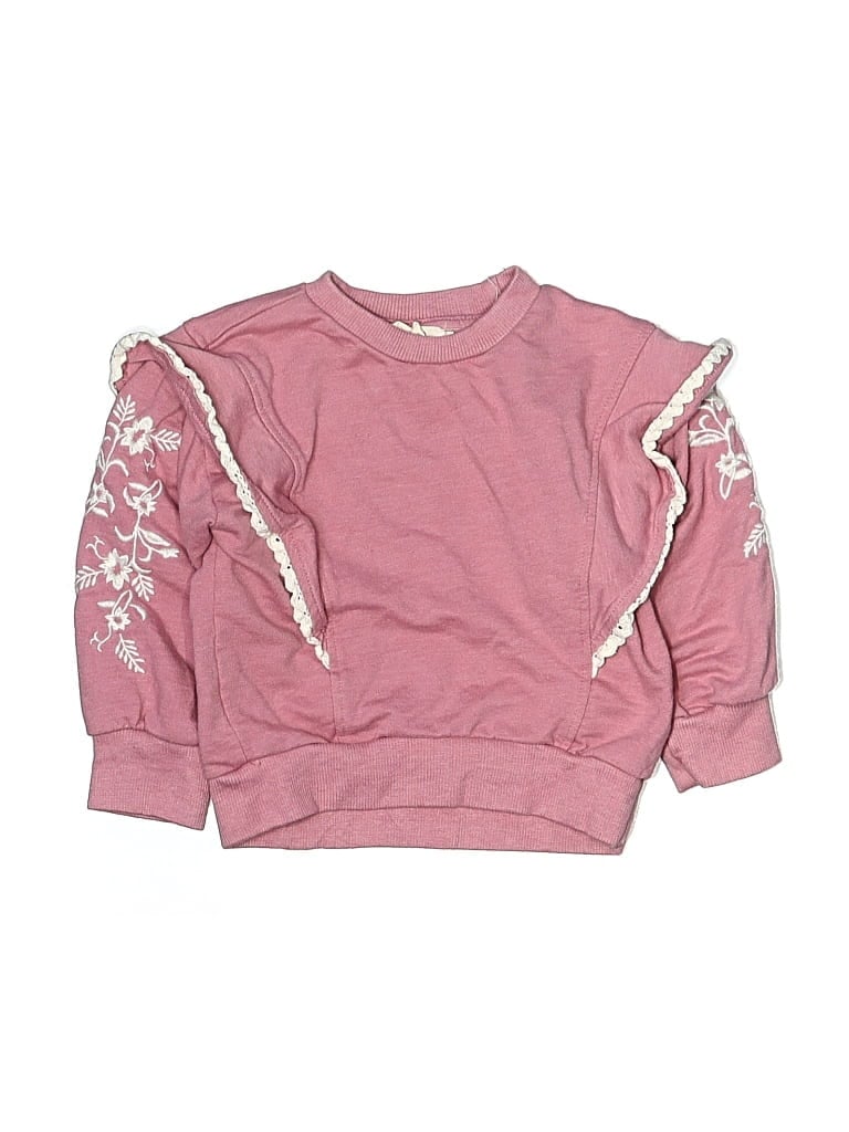 Pre-owned Jessica Simpson Babies' Sweatshirt In Pink
