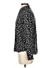 Rails 100% Silk Polka Dots Black Long Sleeve Silk Top Size XS - photo 5