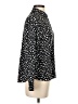 Rails 100% Silk Polka Dots Black Long Sleeve Silk Top Size XS - photo 4
