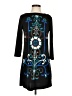 Tibi 100% Polyester Graphic Black Casual Dress Size S - photo 1