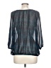 Route 66 100% Polyester Teal 3/4 Sleeve Blouse Size L - photo 2