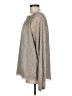 Banana Republic Metallic Silver Long Sleeve Blouse Size M - photo 5