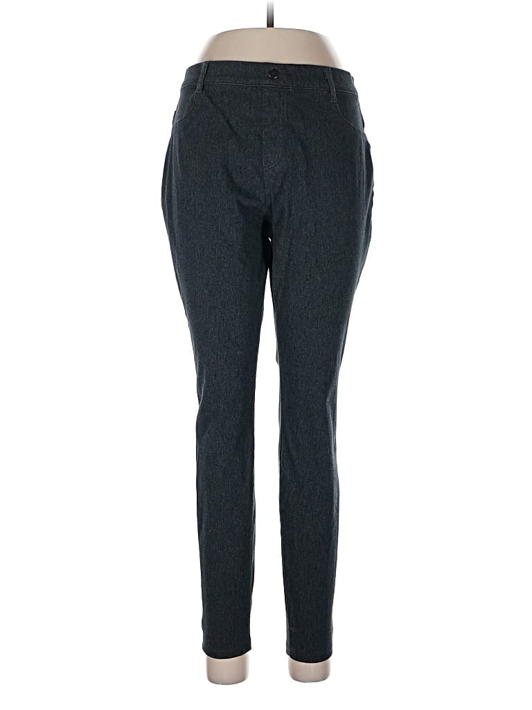 Pre-owned Time And Tru Dress Pants In Gray