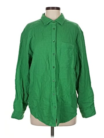 Echo Long Sleeve Button-Down Shirt (view 1)