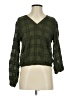 Express Green 3/4 Sleeve Blouse Size S - photo 1