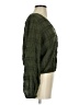 Express Green 3/4 Sleeve Blouse Size S - photo 4