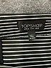 Topshop Stripes Black Casual Skirt Size 4 - photo 4