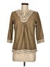Boden Brown 3/4 Sleeve Blouse Size 6 - photo 1