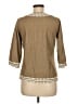 Boden Brown 3/4 Sleeve Blouse Size 6 - photo 2