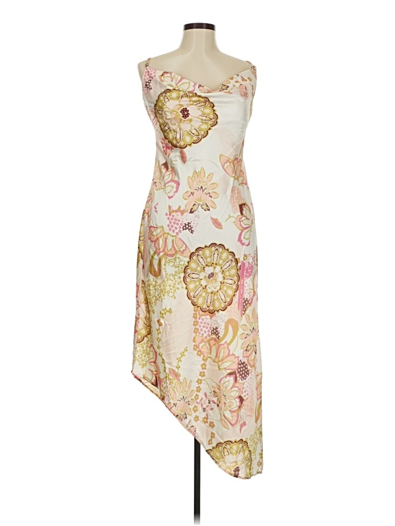 Pre-owned Area Stars Cocktail Dress In White