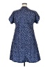 Unbranded 100% Polyester Polka Dots Blue Casual Dress Size XXL - photo 2
